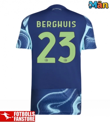 Ajax Steven Berghuis #23 Bortatröja 2025-26 Kortärmad